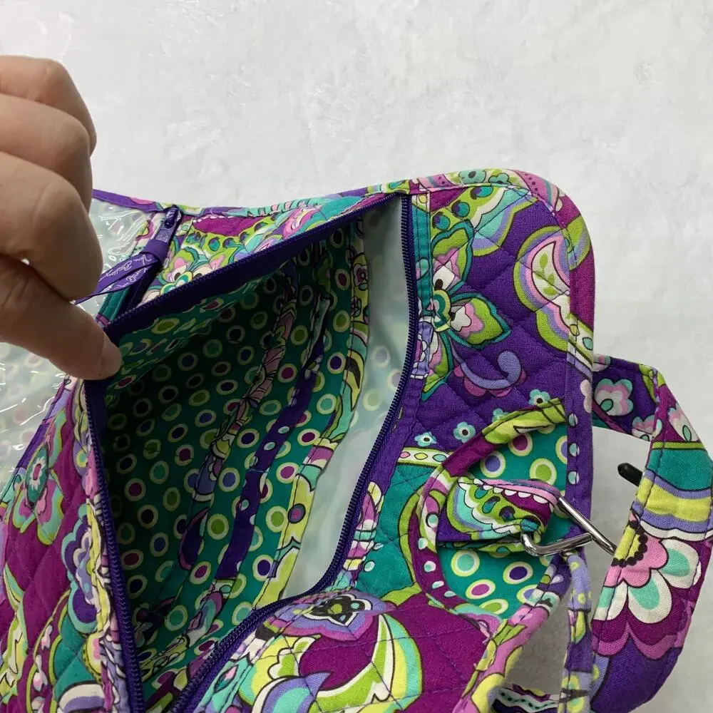 Vera Bradley Northern Lights Hanging Cosmetic Bag Packing Travel Makeup Case